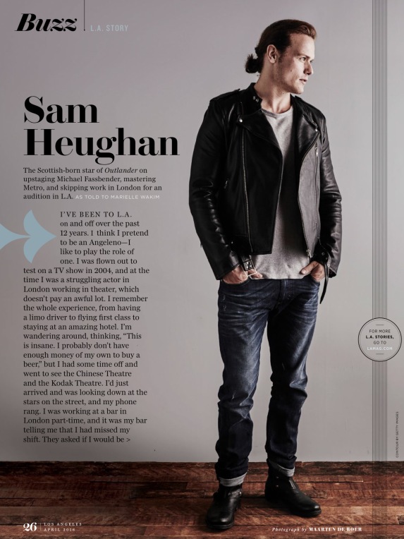 Sam Heughan Outlander - Page 2 Samla