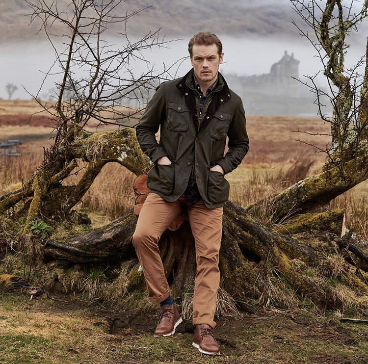 sam heughan barbour collection 
